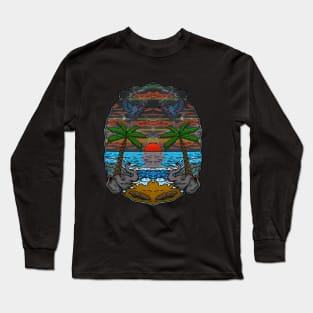 Beach Please Long Sleeve T-Shirt